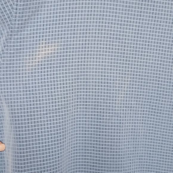 Pineapple Connection Men's Blue and White Short Sleeve Button Down Sz XL - Picture 2 of 12